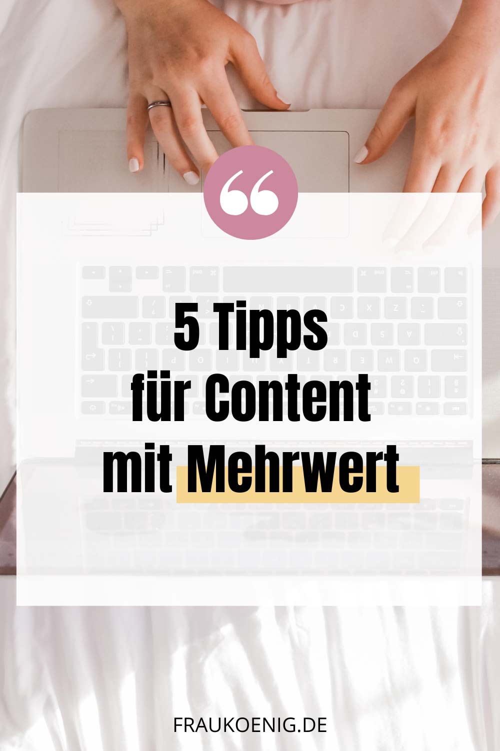 Content mit Mehrwert