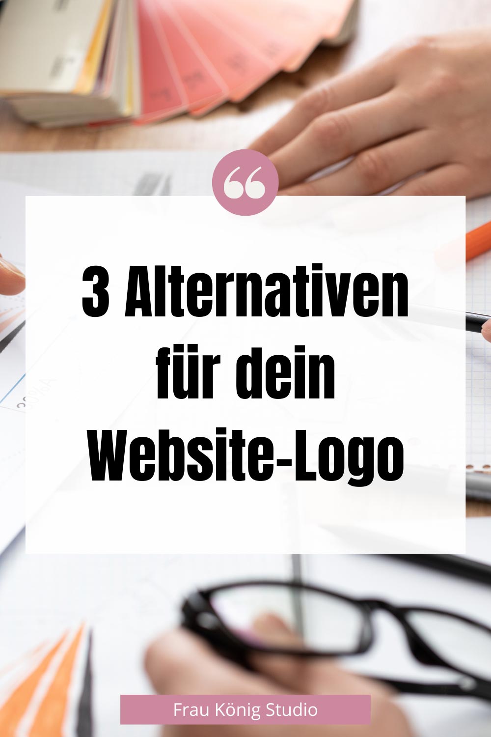 3 Alternativen für dein Website-Logo