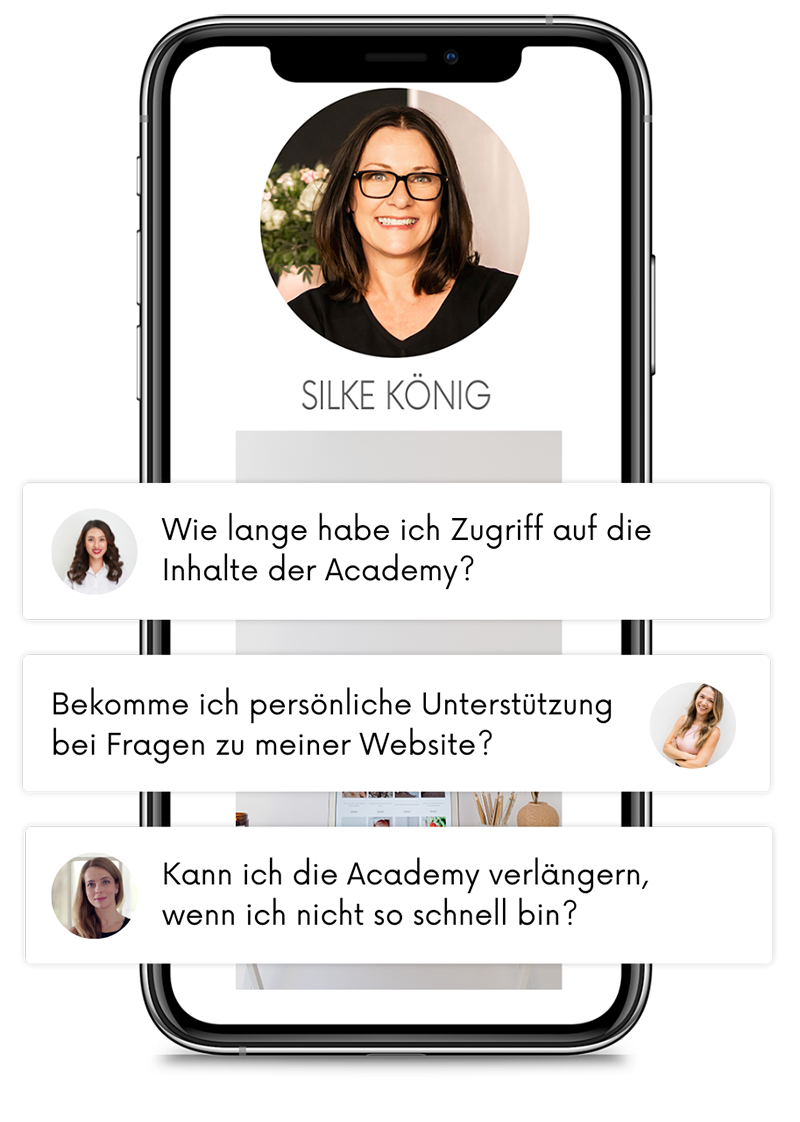 Q&A zur Website Academy